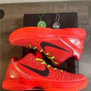 2023 Nike Kobe 6 Proto Reverse Grinch Size:8 w/Box